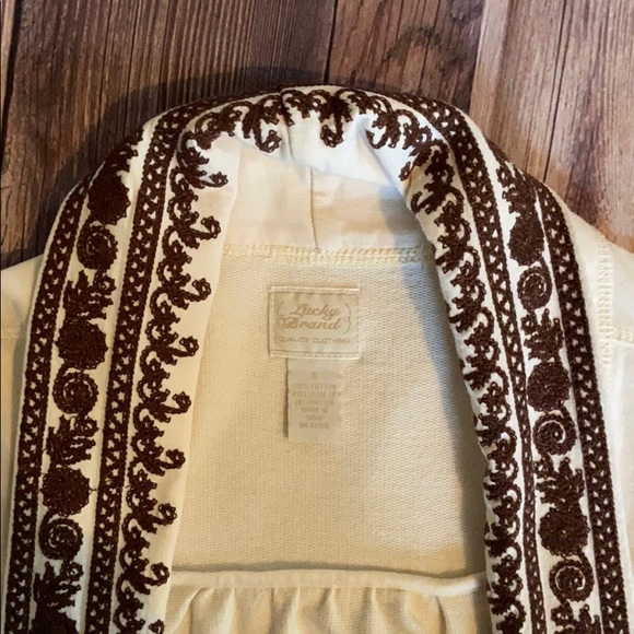 Lucky Brand Knit Open Cardigan: Small - Picture 2 of 6